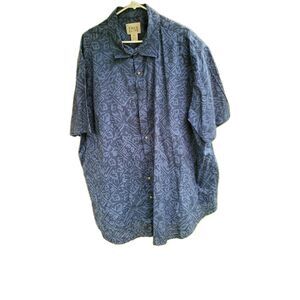 True Nation Short Sleeve Button Down Shirt Size 3XL